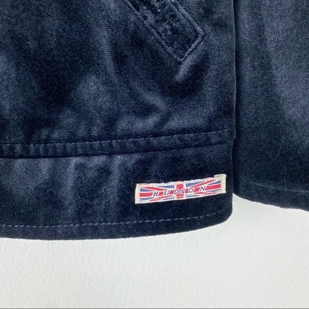 Hudson jeans moto style velvet finish jacket - Picture 3 of 4
